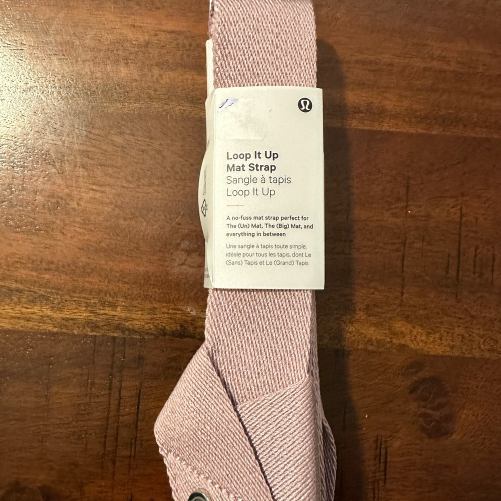 NWT lululemon yoga mat strap